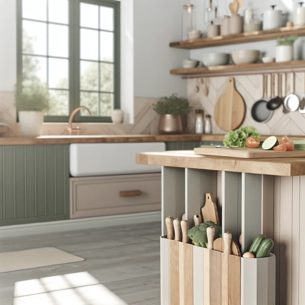 Detailed prep zone organization